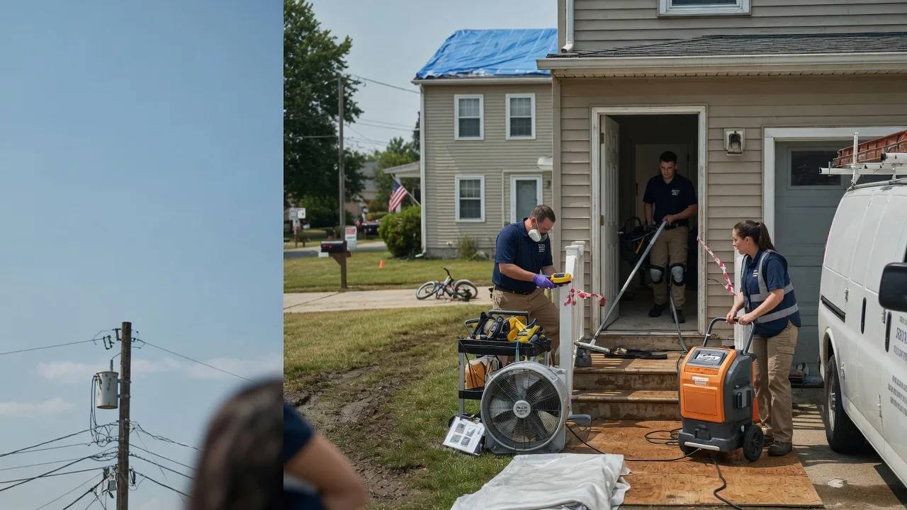 Water Damage Repair in Six Lakes, MI near me